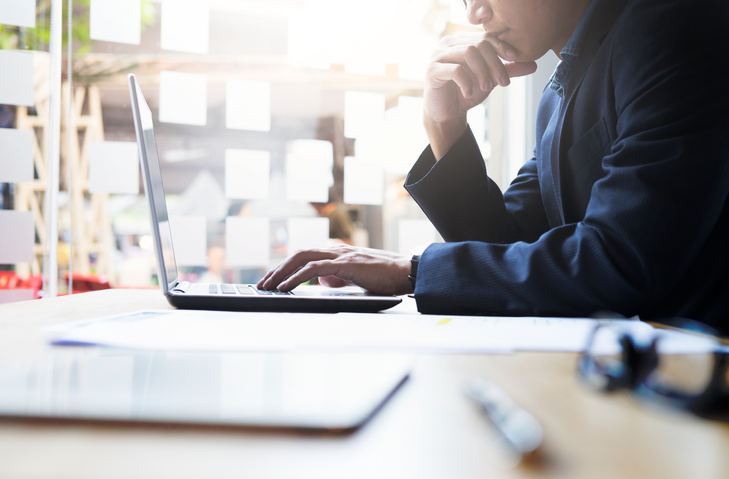 A taxpayer researching how to get a tax-filing extension.